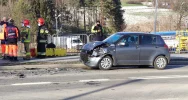 Zderzenie pojazdów na DK28 - zdjęcie 2