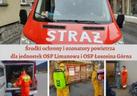 Środki ochrony i ozonatory powietrza dla jednostek OSP - zdjęcie główne