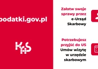 „Umów wizytę w urzędzie skarbowym"- akcja informacyjna Urzędu Skarbowego  - zdjęcie główne