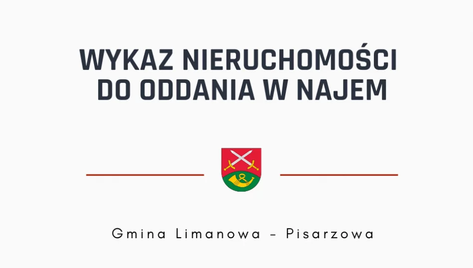 Wykaz nieruchomości do oddania w najem - Pisarzowa  - zdjęcie 1