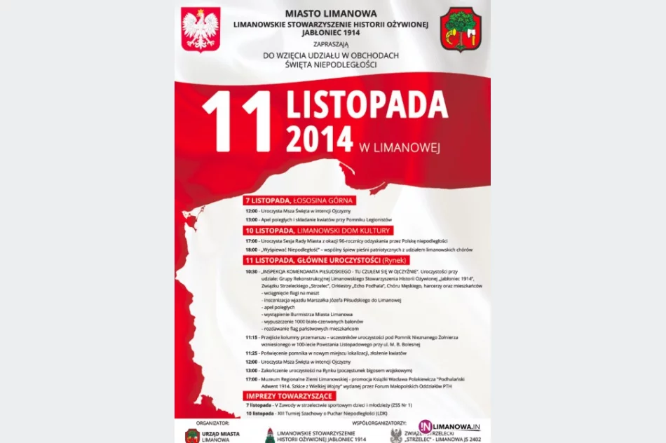 Dziś 'wyśpiewają niepodległość', jutro Józef Piłsudski wjedzie do Limanowej - zdjęcie 2