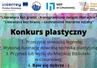 „Literatura bez granic – transgraniczne związki literackie” konkurs plastyczny dla najmłodszych - zdjęcie główne