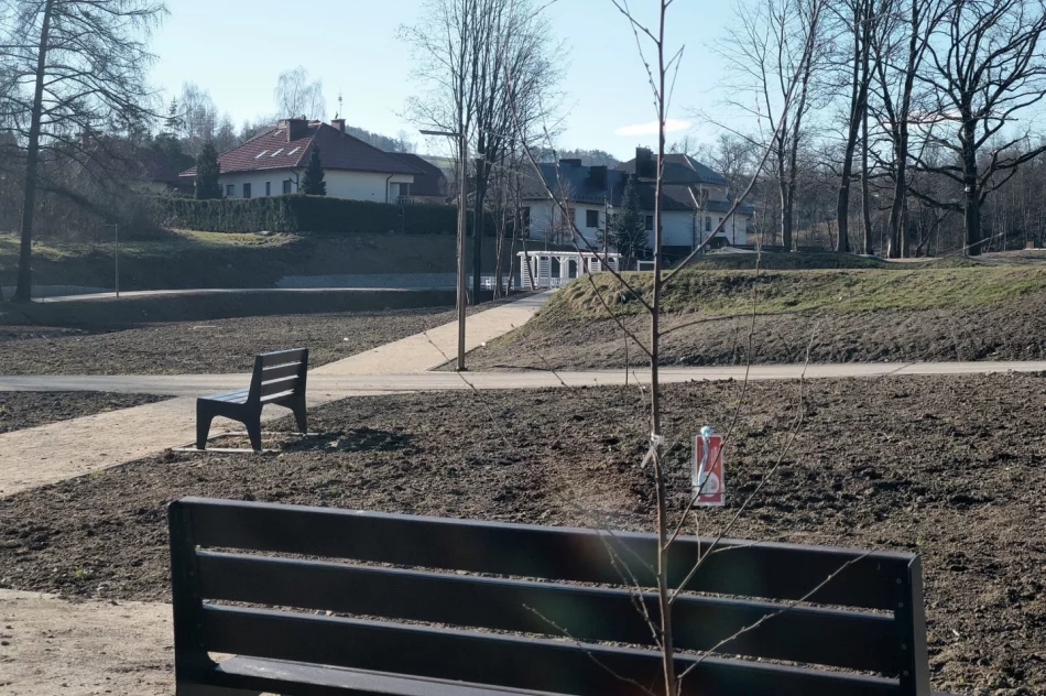 Prace w parku miejskim i w rejonie potoku Jabłonieckiego – na ukończeniu - zdjęcie 6