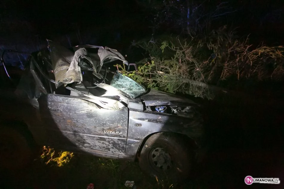 Wypadek suzuki - na drodze 'szklanka' - zdjęcie 2