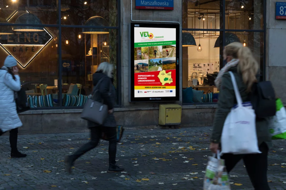 Trasy na Limanowszczyźnie promowane na ulicach Warszawy i Krakowa - zdjęcie 2