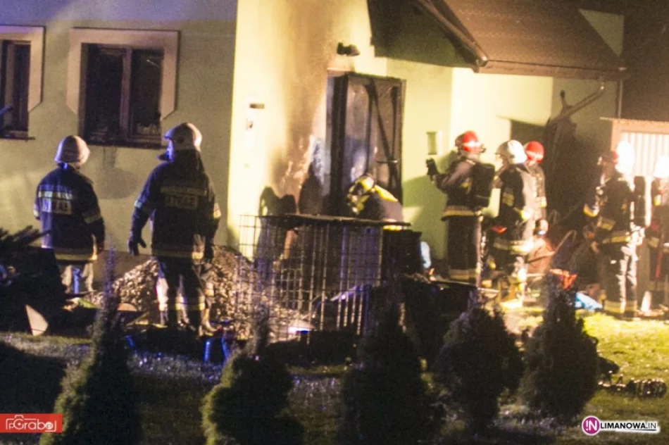Pożar w budynku mieszkalnym - zdjęcie 2