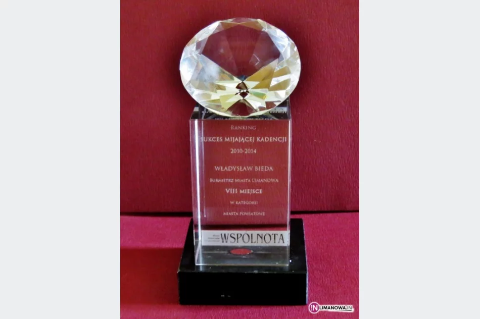 Burmistrz otrzymał Diament Wspólnoty - zdjęcie 2