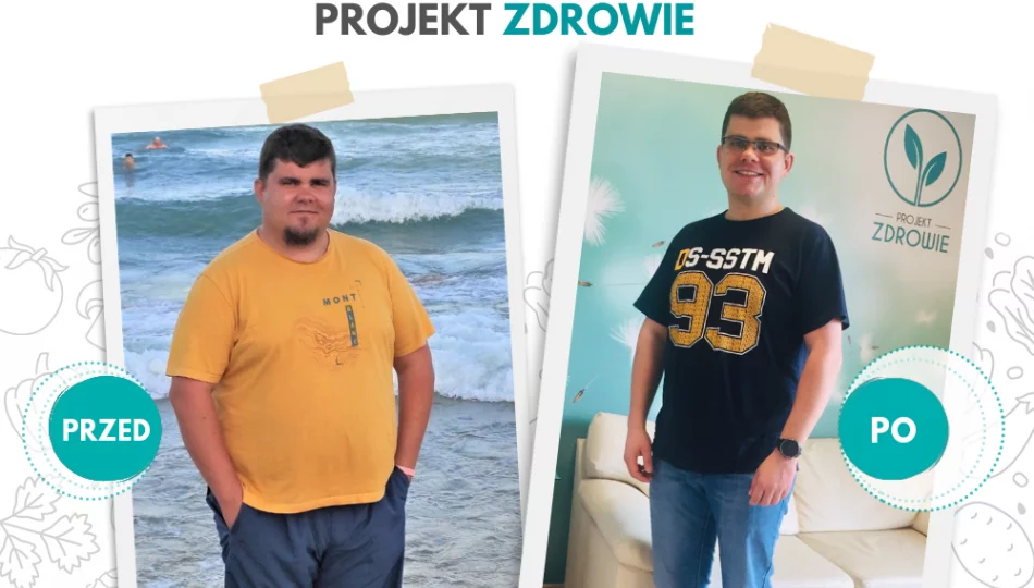 Pan Marcin schudł 13 kg w Projekt Zdrowie! - zdjęcie 1