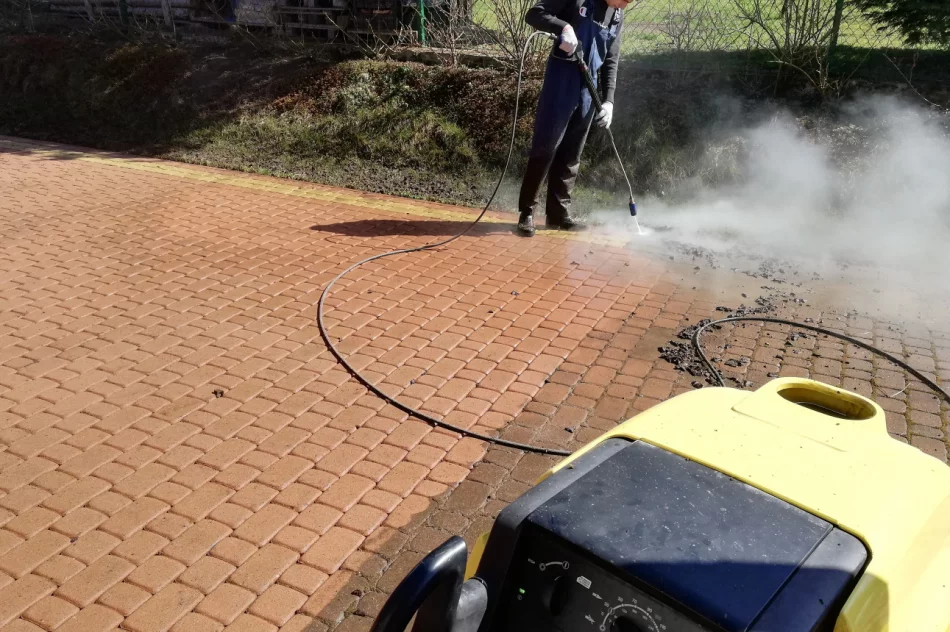 Mycie kostki brukowej. Wolne terminy na już - zdjęcie 2