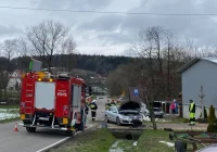 Dwie kolizje na drogach Limanowszczyzny - zdjęcie główne