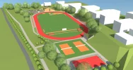 Kompleks sportowy przy ul. Kusocińskiego wspólnym przedsięwzięciem miasta i powiatu - zdjęcie 2