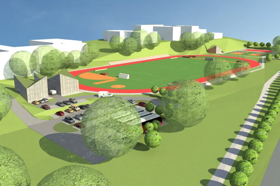 Kompleks sportowy przy ul. Kusocińskiego wspólnym przedsięwzięciem miasta i powiatu - zdjęcie 3