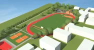Kompleks sportowy przy ul. Kusocińskiego wspólnym przedsięwzięciem miasta i powiatu - zdjęcie 4
