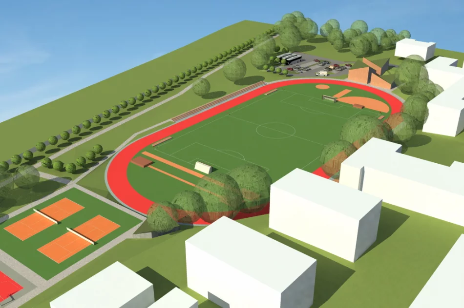 Kompleks sportowy przy ul. Kusocińskiego wspólnym przedsięwzięciem miasta i powiatu - zdjęcie 4