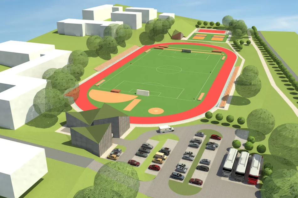 Kompleks sportowy przy ul. Kusocińskiego wspólnym przedsięwzięciem miasta i powiatu - zdjęcie 8