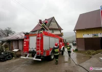 Pożar od przyłącza - zdjęcie główne