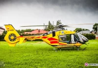 Wypadek 23-latka przy pracy. LPR na pomoc - zdjęcie główne