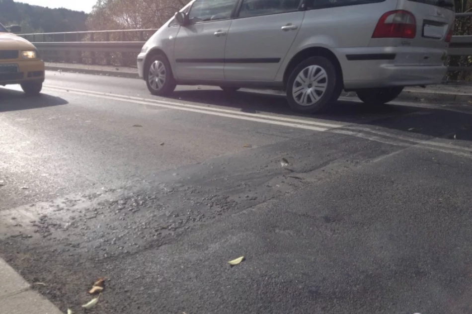 Stukot kół zamiast 'cichej nawierzchni' - zdjęcie 2