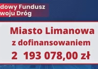 Blisko 2,2 mln złotych dla Miasta Limanowa z Rządowego Funduszu Rozwoju Dróg - zdjęcie główne