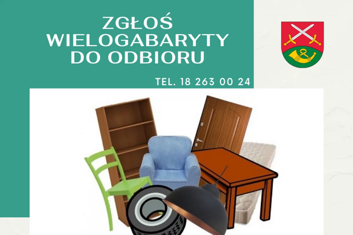 Zgłoś wielkogabaryty do odbioru