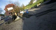 Wypadł z drogi, uderzył w ogrodzenie - zdjęcie 3