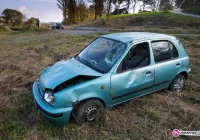 Dachowanie samochodu, kierowca pijany - zdjęcie główne