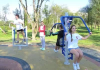 Otwarto siłownię zewnętrzną - zdjęcie główne