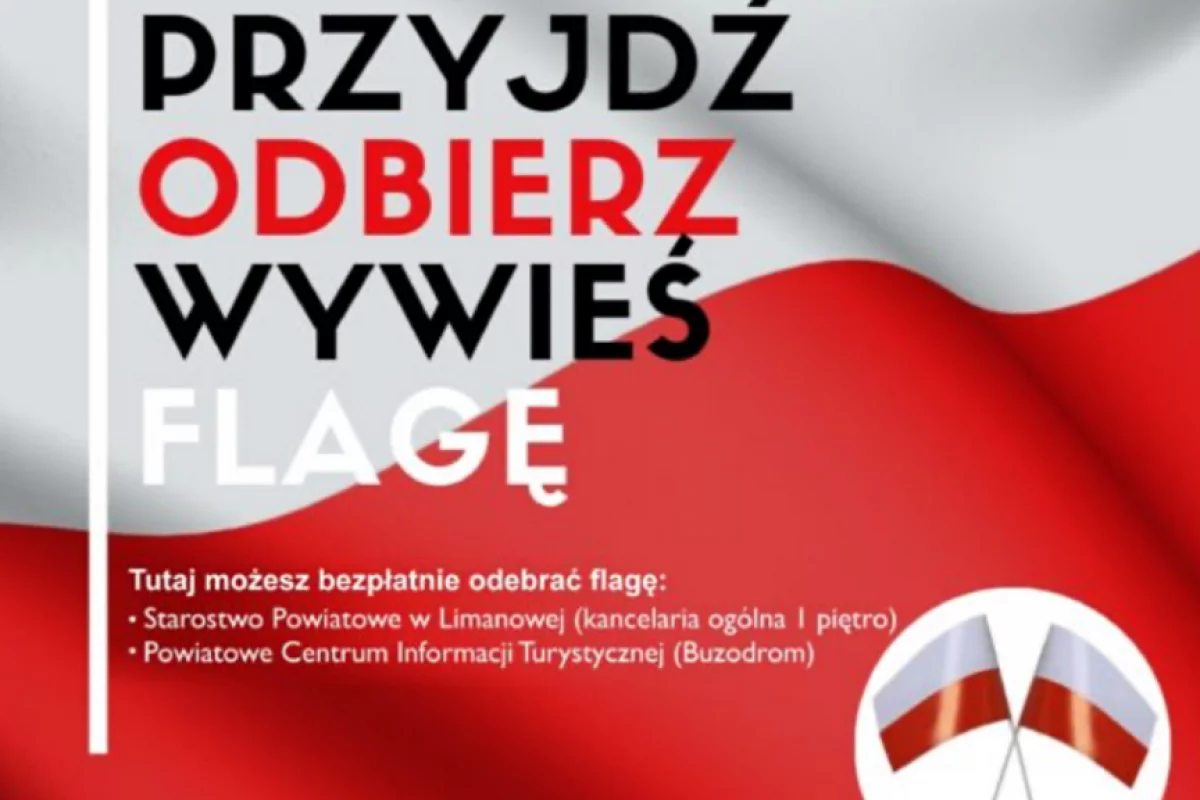 Urząd od dziś rozdaje flagi