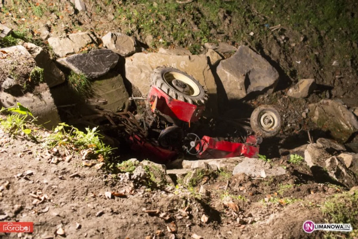 Tragiczny wypadek - zginął traktorzysta