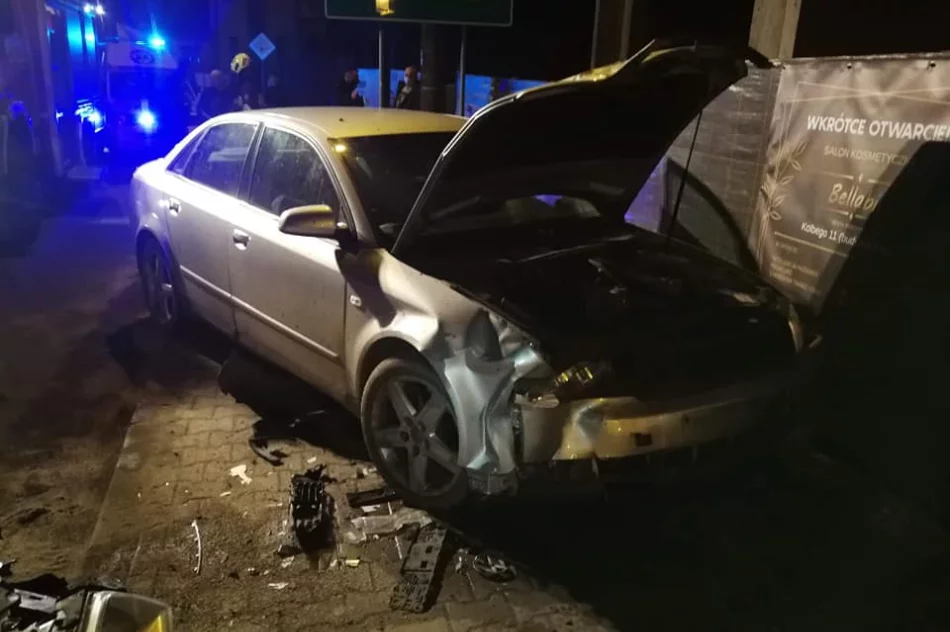 Mandat dla sprawcy czołowego zderzenia - zdjęcie 3