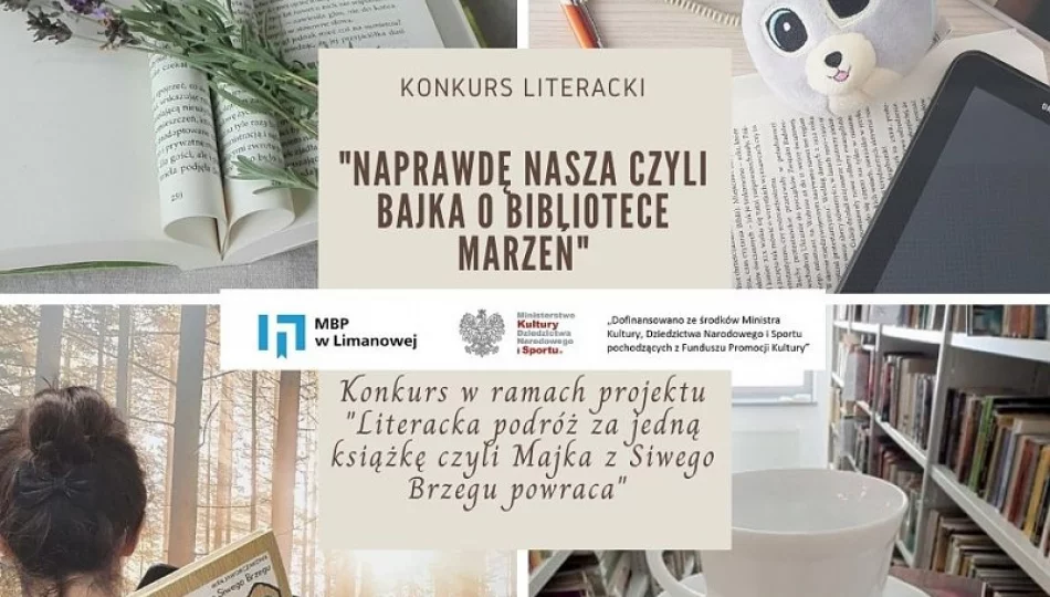 Konkurs literacki pod hasłem „Naprawdę nasza” czyli bajka o bibliotece marzeń w MBP - zdjęcie 1