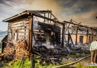 Spłonął budynek gospodarczy - zdjęcie główne