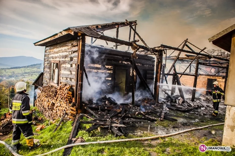 Spłonął budynek gospodarczy - zdjęcie 3