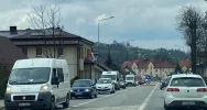 Duży ruch i korki - Limanowa przed "majówką" - zdjęcie 3