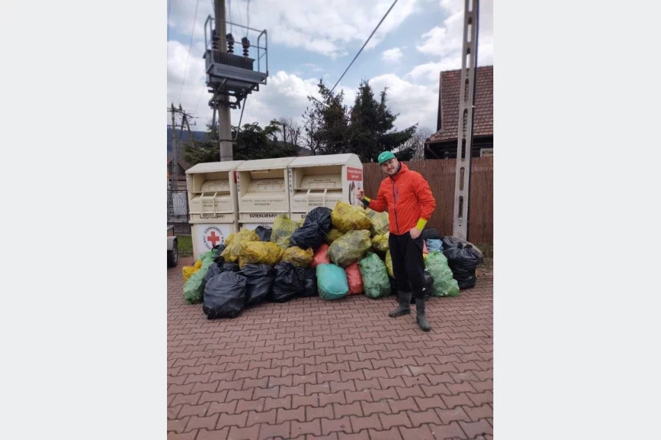 Mieszkańcy posprzątali gminę: zebrali kilkaset worków śmieci i odpady wielkogabarytowe - zdjęcie 5