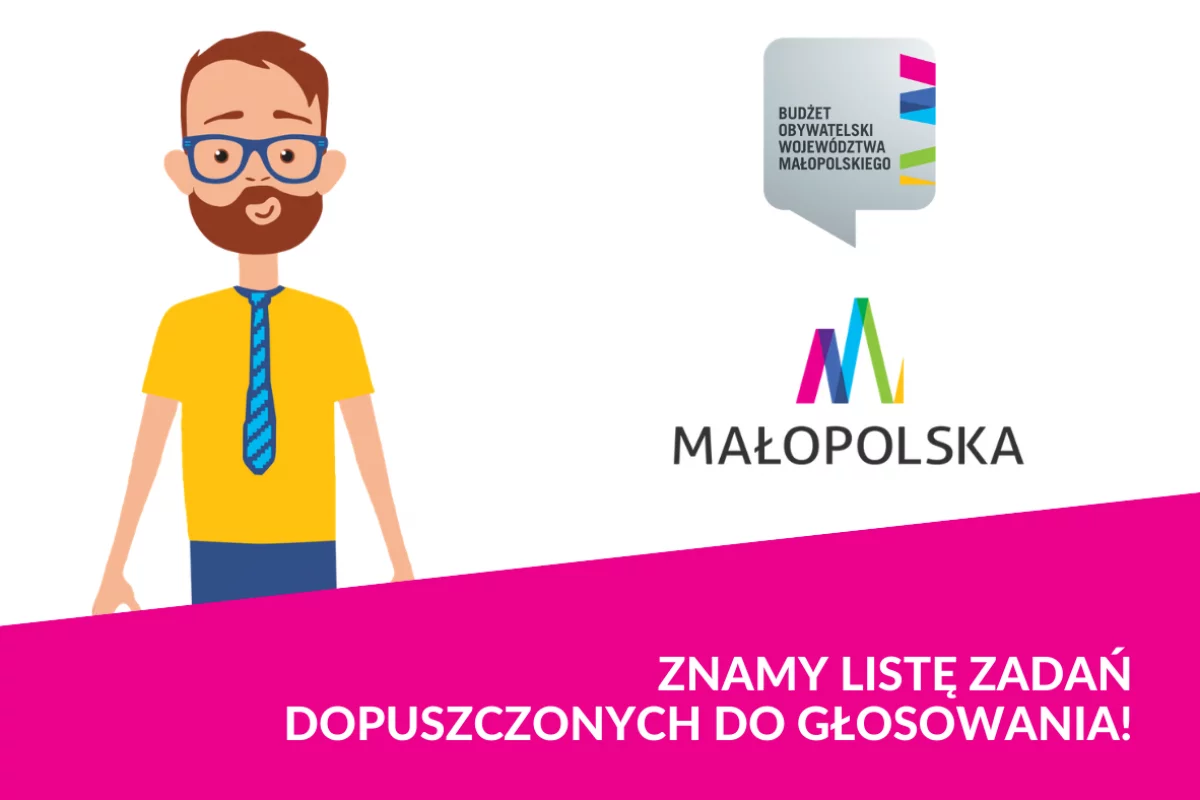 Ponad 230 projektów czeka na głosy Małopolan