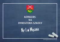 Ogłoszenie o konkursie na dyrektora Szkoły Podstawowej Nr 1 w Męcinie - zdjęcie główne