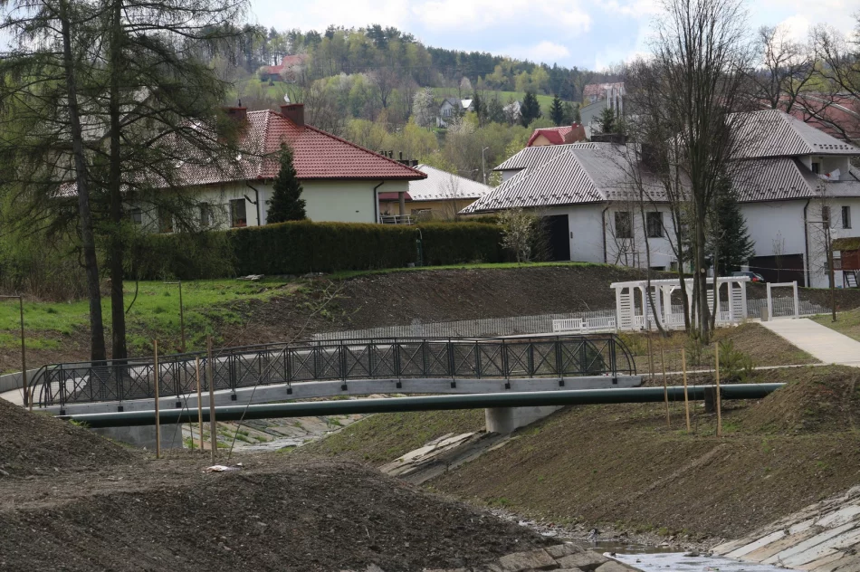Częściowy odbiór inwestycji w Parku Miejskim oraz w okolicy Potoku Jabłonieckiego - zdjęcie 19