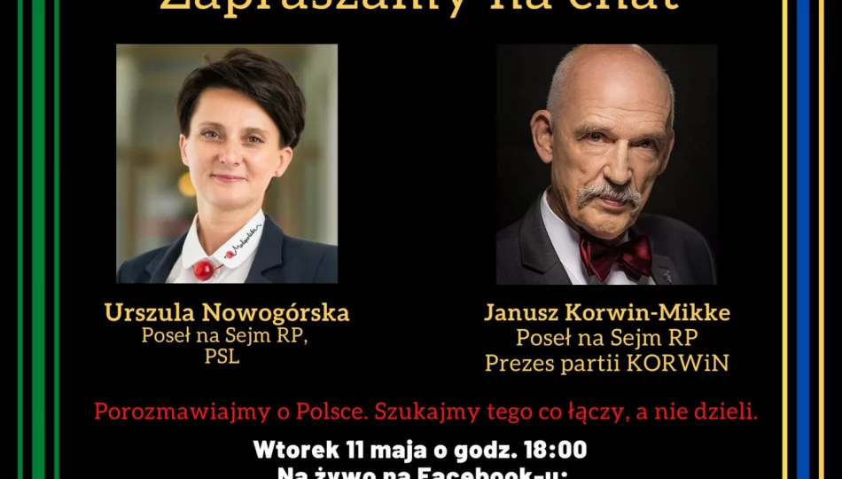 Janusz Korwin-Mikke kolejnym gościem cyklu Urszuli Nowogórskiej - zdjęcie 1