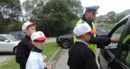 Nietypowy patrol kontrolował kierowców - zdjęcie 3