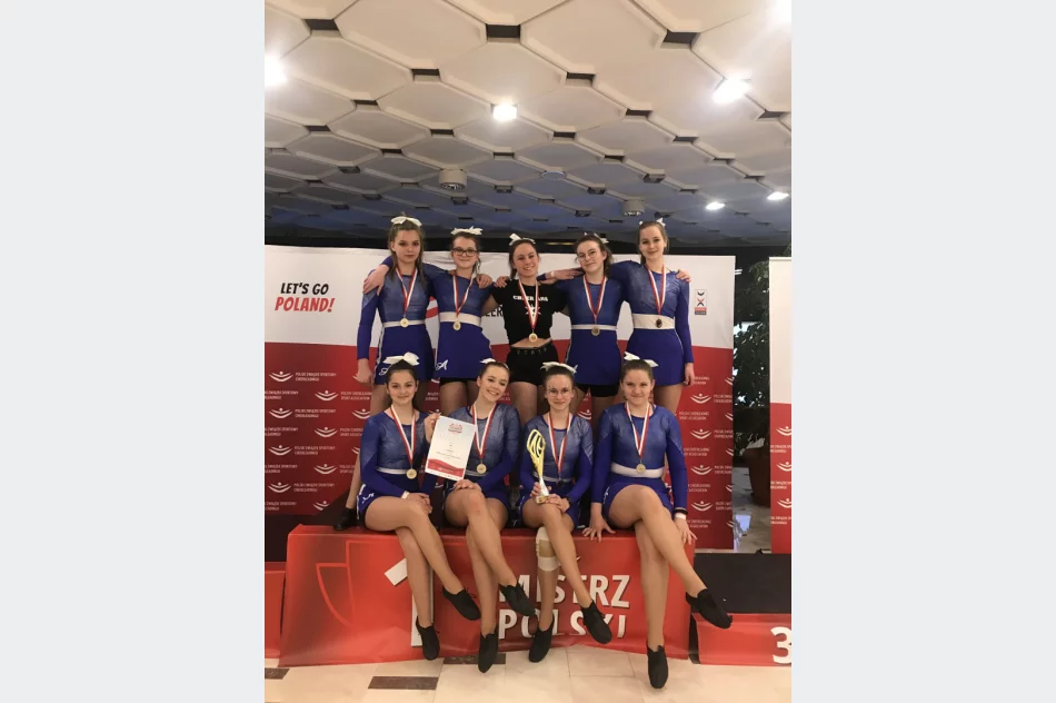 Limanowskie cheerleaderki z podwójnym Mistrzostwem Polski - zdjęcie 6