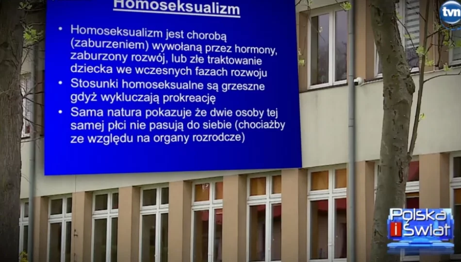 Materiał w TVN: "Homofobiczna lekcja religii" - zdjęcie 1