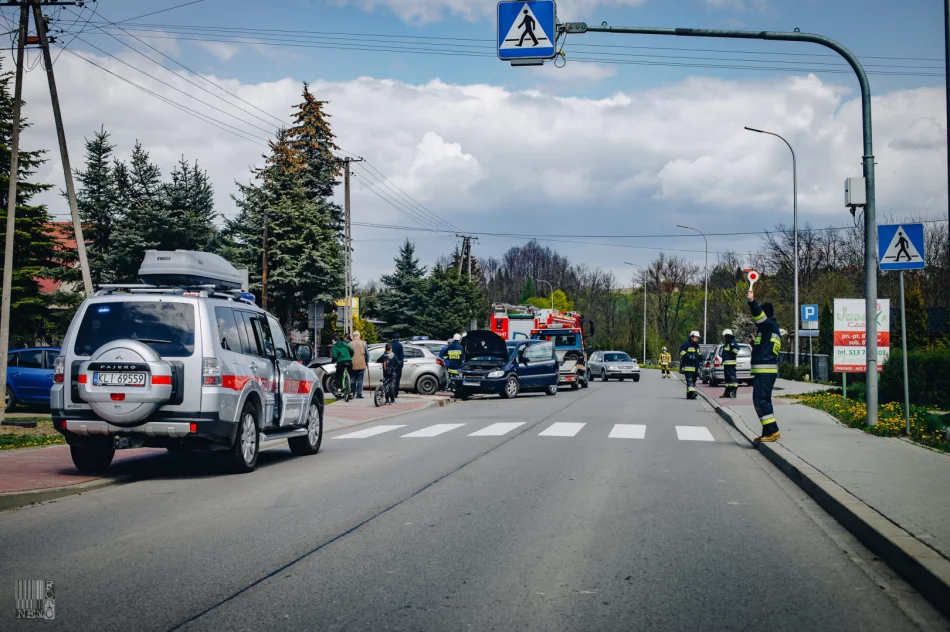 W weekend 6 kolizji na Limanowszczyźnie - zdjęcie 2