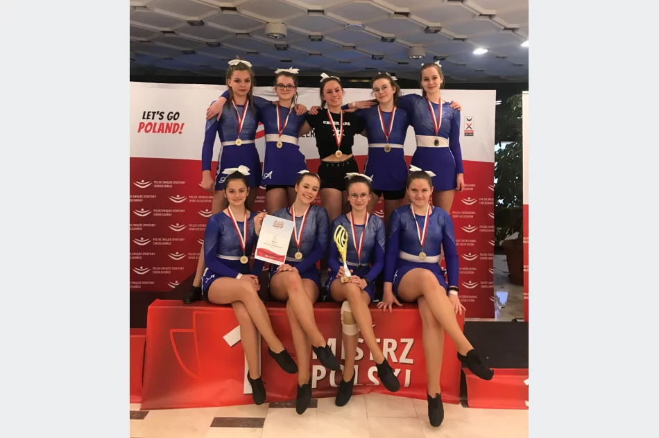 Podwójne Mistrzostwo Polski Limanowskich Cheerleaderek - zdjęcie 7