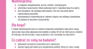 Bezpłatna mammografia w Męcinie i Limanowej - zdjęcie 2