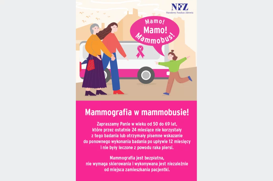 Bezpłatna mammografia w Męcinie i Limanowej - zdjęcie 3