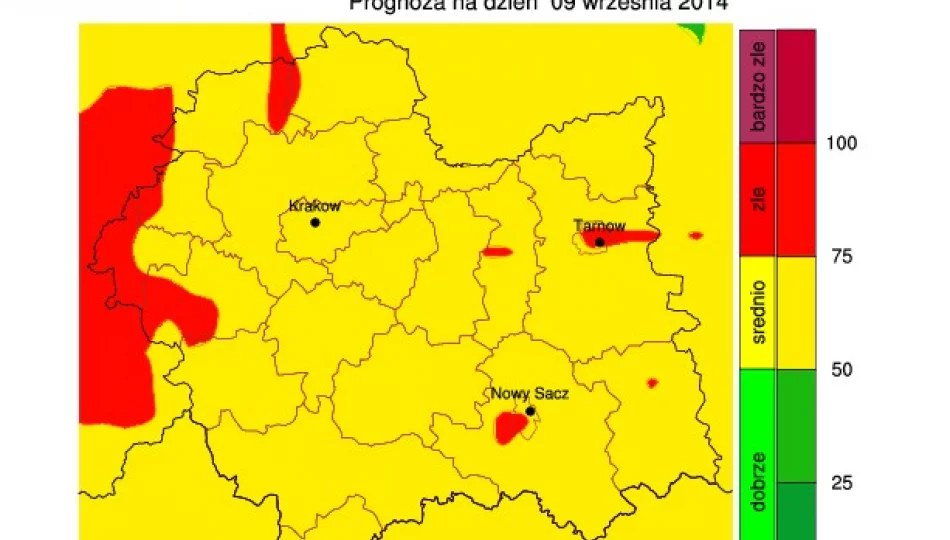 Uwaga na zanieczyszczenie ozonem - zdjęcie 1