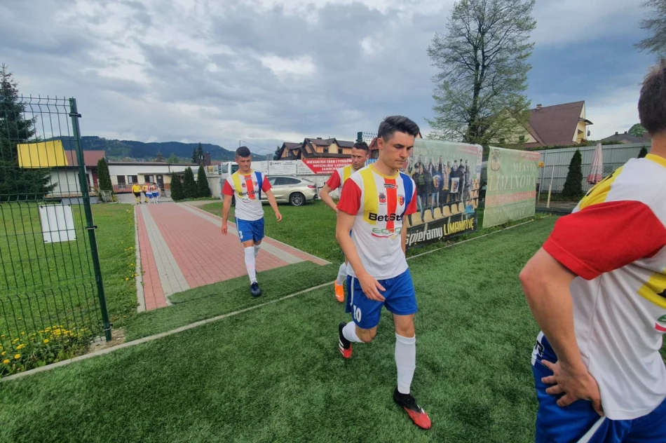 Limanovia z kolejną porażką na własnym stadionie. Trudny moment limanowskiego zespołu. - zdjęcie 3