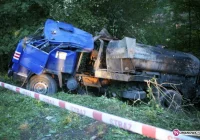 Cysterna wypadła z drogi - zdjęcie główne