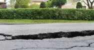 Na drodze uaktywniło się niebezpieczne osuwisko - zdjęcie 5